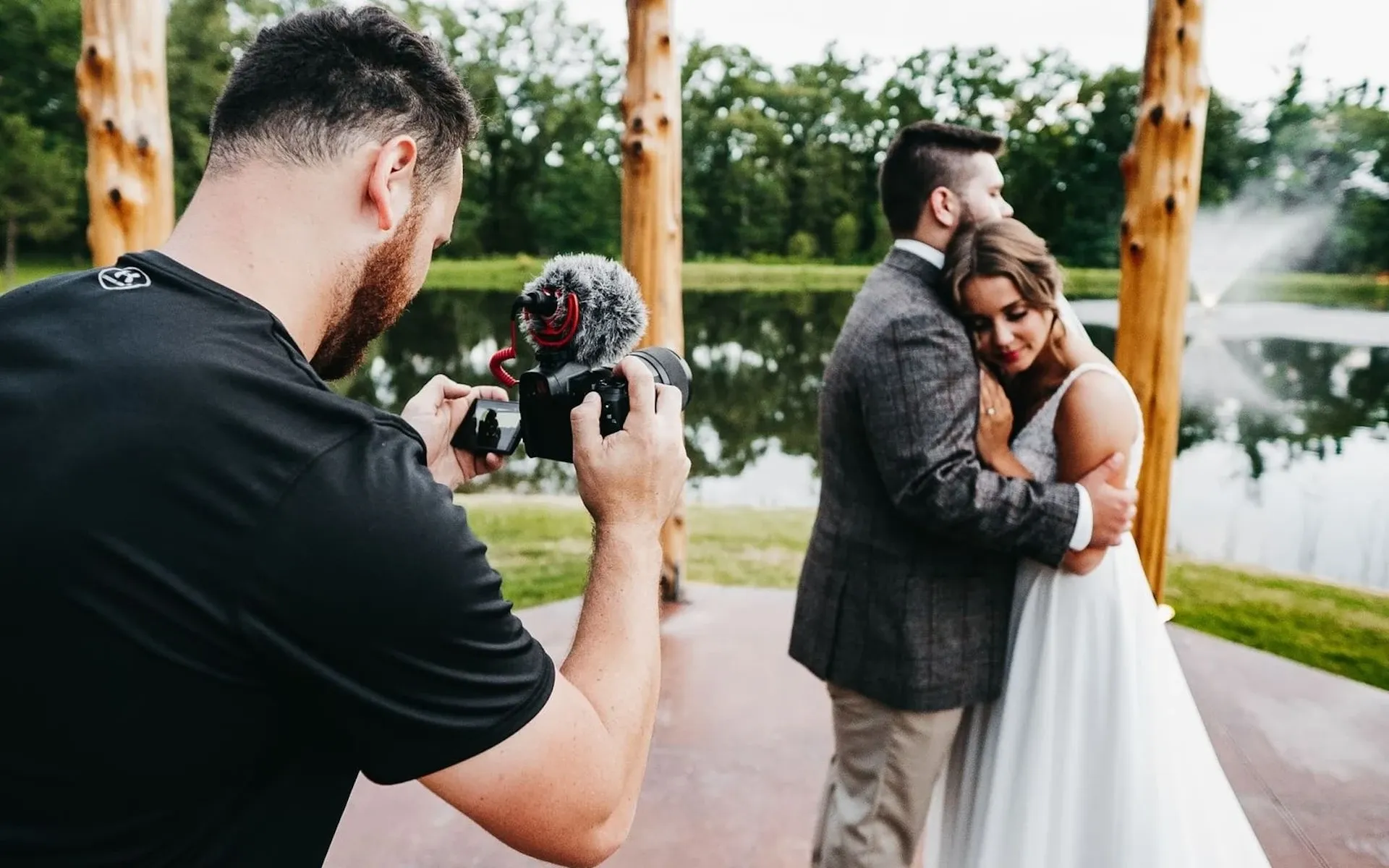 Shooting a wedding 