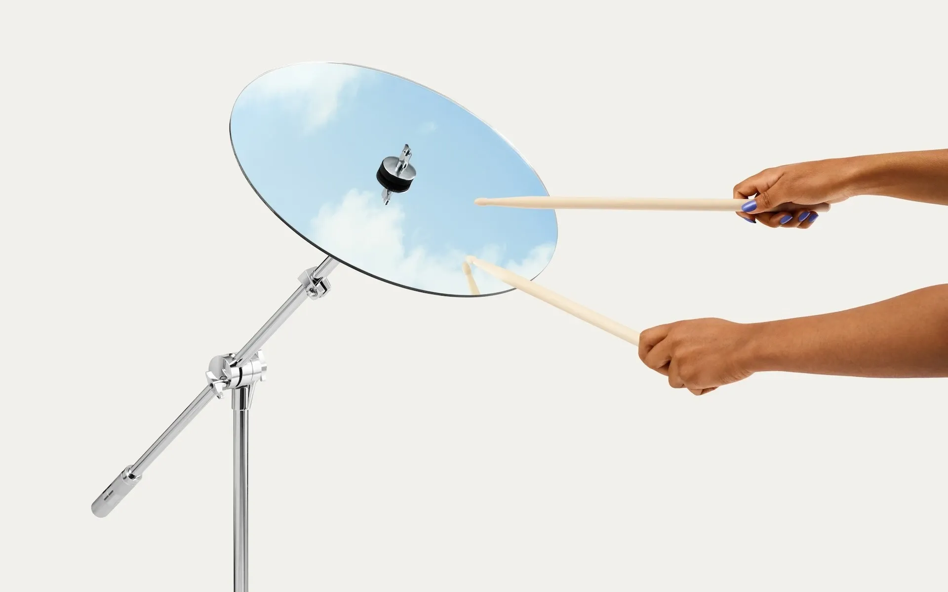 Mirror cymbals