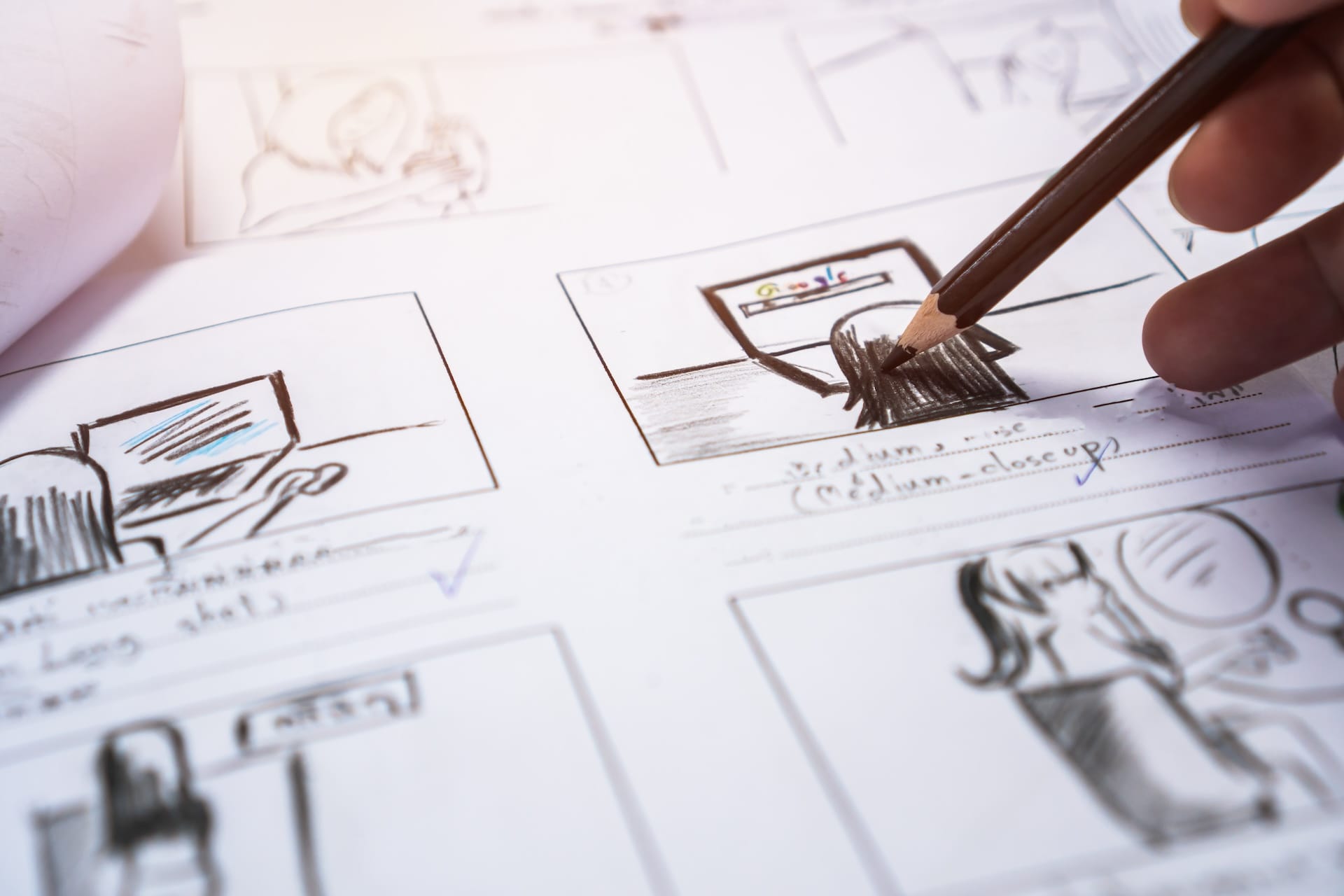 What is a storyboard and how do you create one?